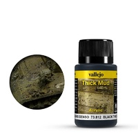 Vallejo Weathering Effects Black Thick Mud 40 ml