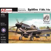 AZ Models 1/72 Spitfire F.Mk. 14e J.H. Lacey Plastic Model Kit 7604