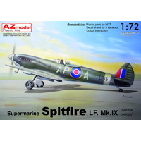 AZ Models 1/72 Spitfire LF.Mk.IX Bubble canopy Plastic Model Kit