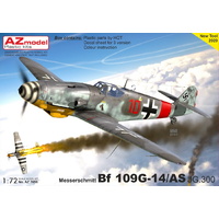 AZ Models 1/72 Bf 109G-14/AS JG.300 Plastic Model Kit 7656