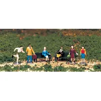 Bachmann HO People At Leisure Figures (6 pcs)