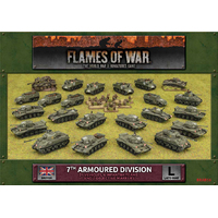 Flames of War: British: 7th Armoured Division 80th Anniversary Army Deal Limited Edition