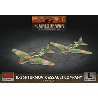 Flames of War: Soviet: IL-2 Shturmovik Assault Company (x2 Plastic)