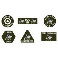 Flames of War: 3rd Infantry Division Token Set