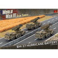 Team Yankee: WWIII: Soviet: BM-27 Rocket Launcher Battery (x3)