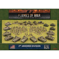 Flames of War: USA: 2nd Armourd Division 80th Anniversary Army Deal Limited Edition