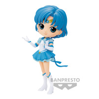 Banpresto Pretty Guardian Sailor Moon Cosmos The Movie: Eternal Sailor Mercury - Q Posket Figure (Ver.A)