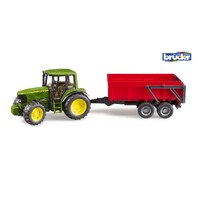 Bruder 1/16 John Deere 6920 with Tipping Trailer