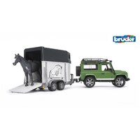 Bruder 1/16 Land Rover Defender Station Wagon w/Horse BR02592