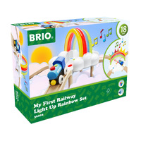 BRIO My First Rwy Light Up Rainbow Set