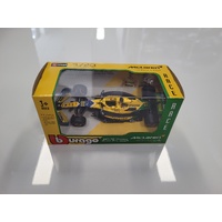 Bburago 1/43 2024 McLaren F1 Senna Livery Driver #81 Piastri WB F-1 Formula Racing Diecast