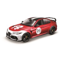 Bburago 1/18 2023 Alfa Romeo Giulia GTAm Trofeo White