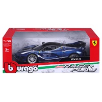 Bburago 1/18 2018 Ferrari FXX K EVO #27 Blue