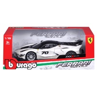 Bburago 1/18 2018 Ferrari FXX K EVO #70 White