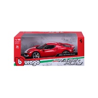 Bburago 1/18 2022 Ferrari 296 GTB Assetto Fiorano - Rosso Corsa