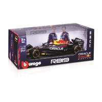 Bburago 1/18 2023 F-1 Red Bull Racing RB-19 Champion Diecast Model Car