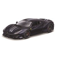 Bburago 1/24 2018 Ferrari 488 Pista Racing -Dark Blue