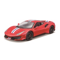 Bburago 1/24 2018 Ferrari 488 Pista Racing Red