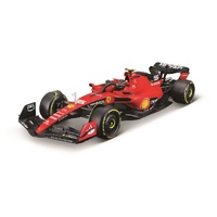 Bburago 1/24 2023 F-1 Ferrari SF-23 #16 Leclerc in Showcase Diecast Model Car