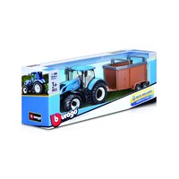 Bburago 10cm Holland Farm Tractor/Trailer Assorted