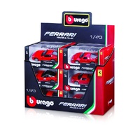 Bburago 1/43 Ferrari Race & Play Collection Assorted Singles