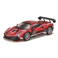 Bburago 1/43 2020 Ferrari 488 Challenge Evo #28 Diecast Model Car