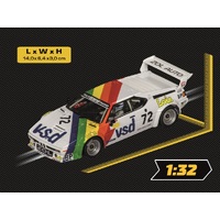 Carrera Evolution BMW M1 'BMW Zol'Auto' #72 1981 Slot Car