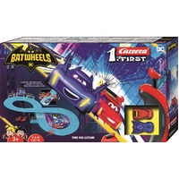 Carrera My First DC Batwheels Time for Action Battery Powered Slot Car Set