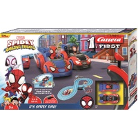 Carrera My First Marvel Spider-Man Spidey Web Spinners Battery Powered Slot Car Set