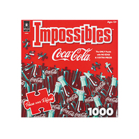 Impossibles 1000pc Coca Cola: Pause and Refresh Jigsaw Puzzle