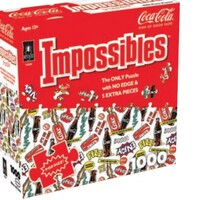 Impossibles 1000pc Coca Cola: Pop Fizz Jigsaw Puzzle