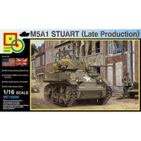 Classy Hobby 1/16 M5A1 Stuart (Late Production) Plastic Model Kit