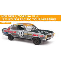 Classic Carlectables 1/18 Holden LJ Torana XU-I 1972 South Pacific Touring Series Diecast Model Car