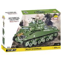 Cobi WW2 - M4A3 Sherman (852pcs)