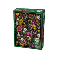 Cobble Hill Flower Press Happiness 1000pcs Jigsaw Puzzle