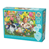 Cobble Hill 350pc Easter Bunnies Jigsaw Puzzle