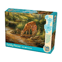 Cobble Hill 350pc Deer Family *Family* Jigsaw Puzzle