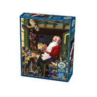 Cobble Hill 500pc Santa's Workbench Jigsaw Puzzle