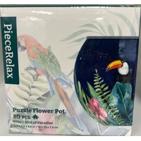 Cubic Fun 3D Flowerpot Bird of Paradise Jigsaw Puzzle