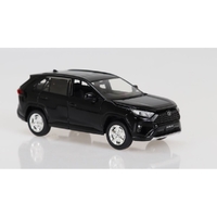 DDA 1/24 Toyota Rav 4 - Black (Lights & Sound) Diecast Model Car