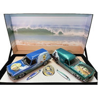 DDA 1/24 Holden HJ Panel Van Sea Witch Twin Set Diecast