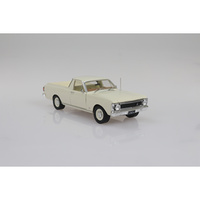 DDA 1/24 White 1969 XW Ford Falcon Ute 6 Cylinder Diecast Model Car