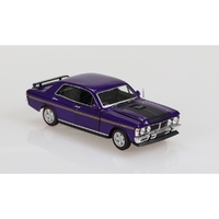 DDA 1/32 XY GTHO Ford Purple w/ Gold Stripes Diecast Model Car