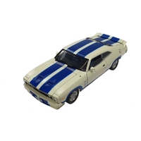 DDA 1/32 Opt' 96 XC Cobra Ford Falcon White/Blue Stripes Diecast Car