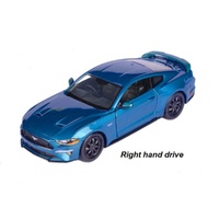 DDA 1/24 Blue 2018 Ford Mustang GT Right Hand Drive Diecast 