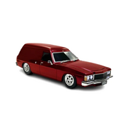 DDA 1/24 Red Custom HX Holden Panelvan Spectra Rides Light Up Plastic Model Car