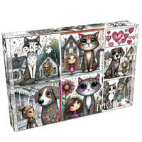 Delfy Giant Friendships 1000 Pieces Jigsaw Puzzle