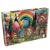 Delfy Sweet Houses In The Forest 1000 Pieces Jigsaw Puzzle