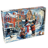 Delfy Winter Scene 1000 Pieces Jigsaw Puzzle