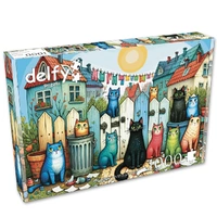 Delfy Whiskers On The Street 1000pc Jigsaw Puzzle